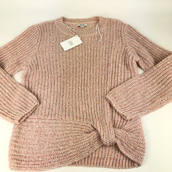 kensie Womens Plus Size Striped Sweater Knit Tee